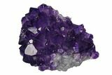 Dark Purple, Amethyst Crystal Cluster - Uruguay #139455-1